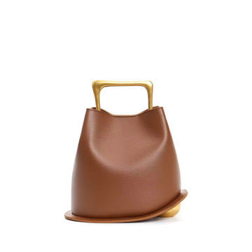 Brown Bucket Bag
