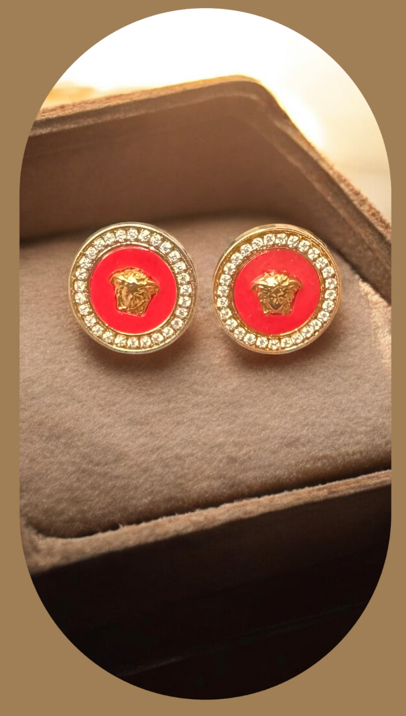 Red V Studs