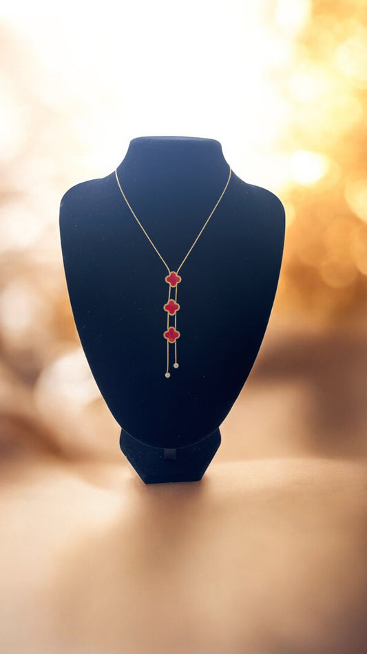 Red Clover Necklace