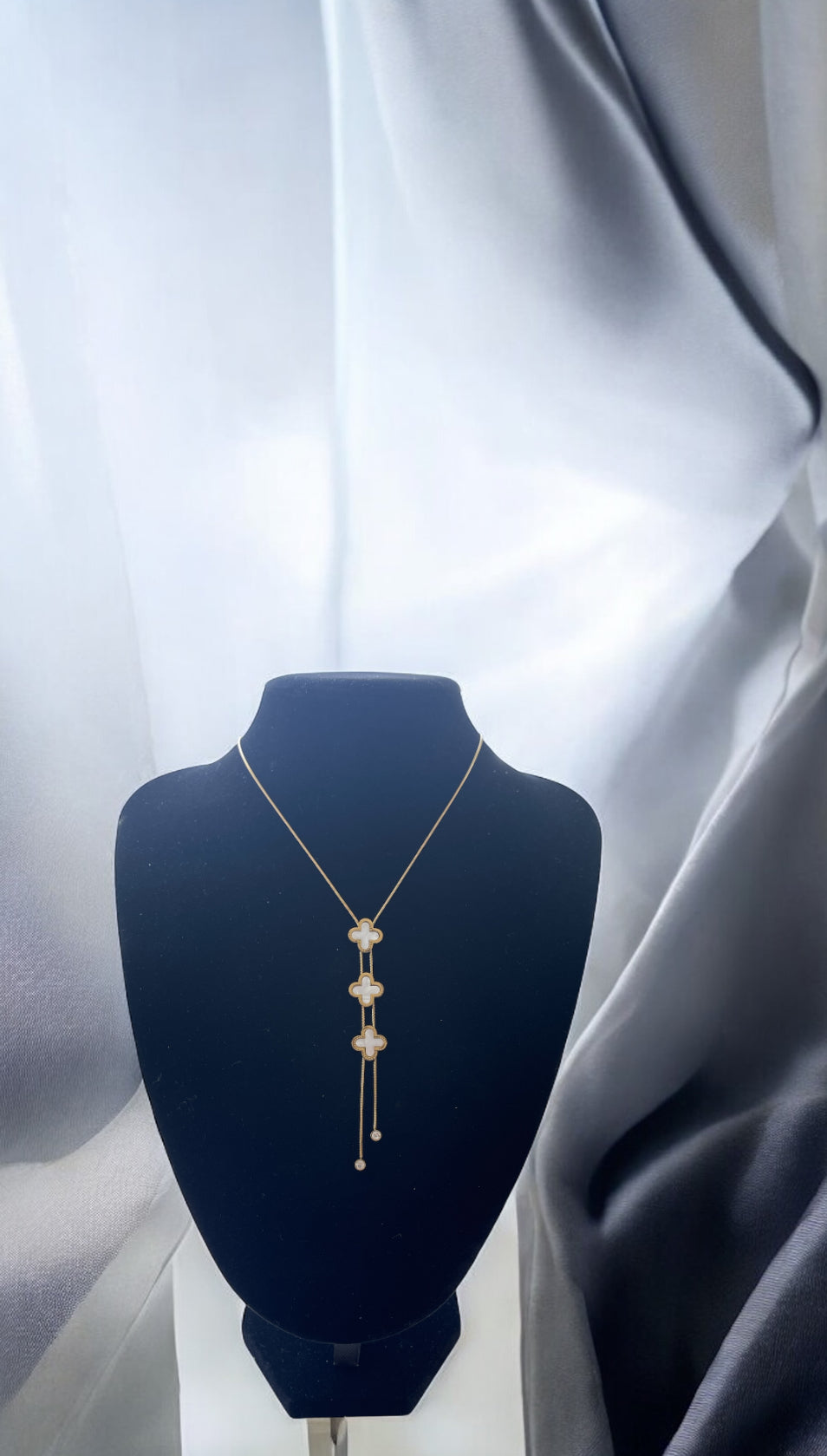 White Clover Necklace