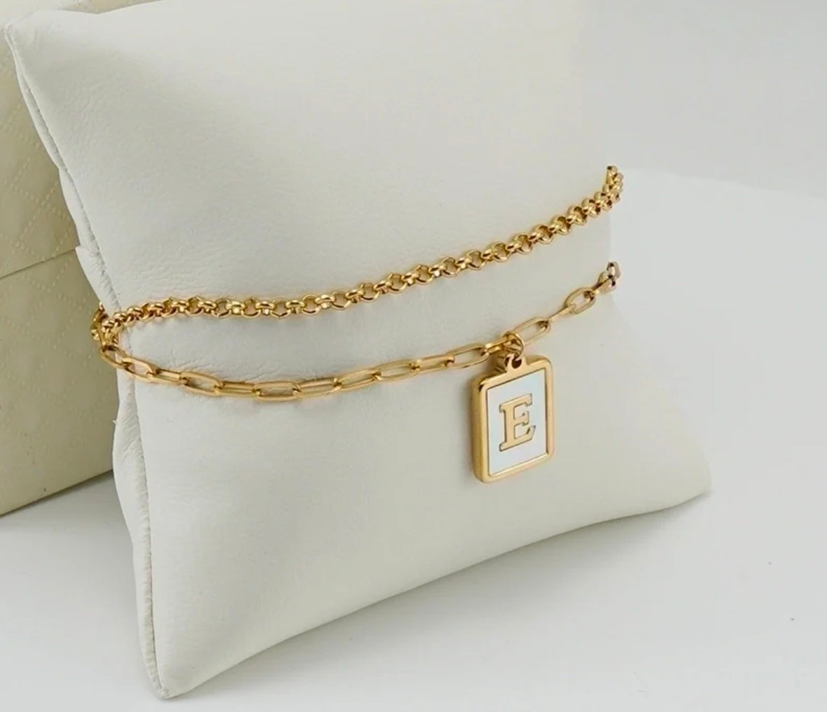 Two layer Letter Bracelets