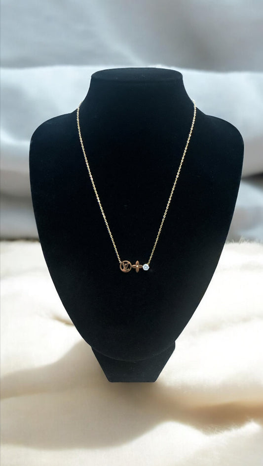 LV Flower Necklace #108