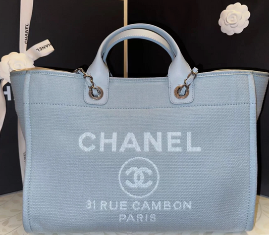 Blue CC Tote Bag